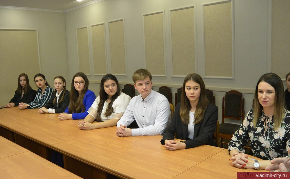 Новый состав Совета молодежи города Владимира начал свою работу