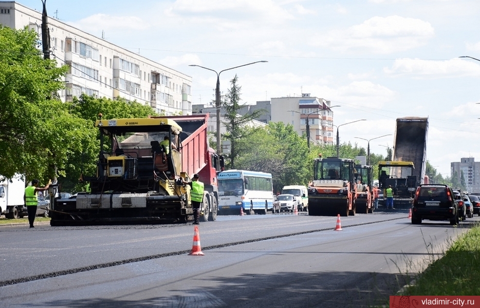Во Владимире выполнены работы по нацпроекту «Безопасные и качественные дороги»