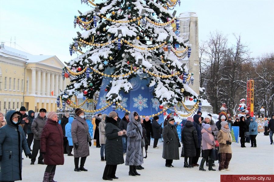 Во Владимире продолжаются рождественские праздники