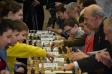 Ветераны и школьники встретились за шахматной доской