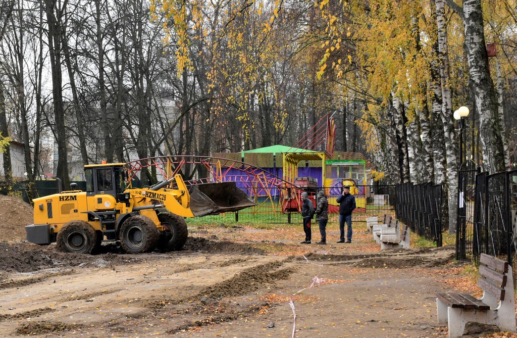В Центральном парке города Владимира будет новый детский городок