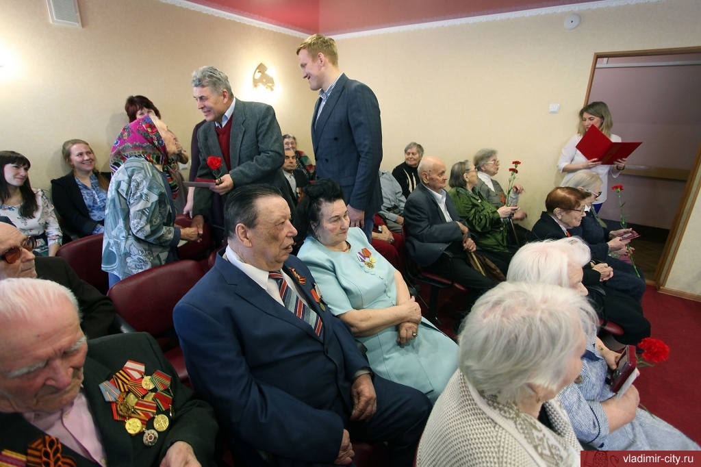 Торжественное мероприятие во Владимирском областном специальном доме для ветеранов